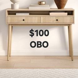 Stead Fluted Console Table 