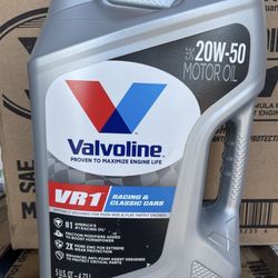 Valvoline 20W50 VR1 Motor Oil