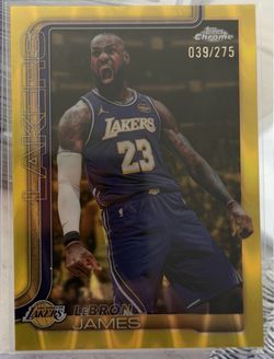 Topps Chrome Update LeBron James Raywave /275