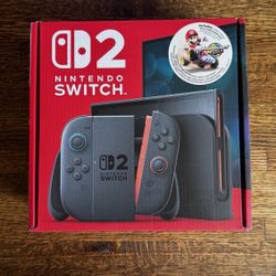 Brand New Nintendo Switch 2 – Sealed in Box – Available Now