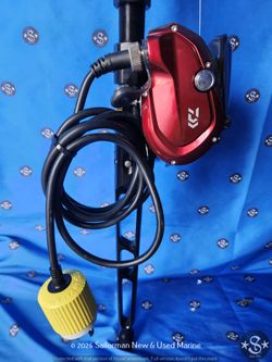 FA3203-003 Megatwin Seaborg 1200MJ Electric Reel/Rod Combo With Reel Cover And Manual