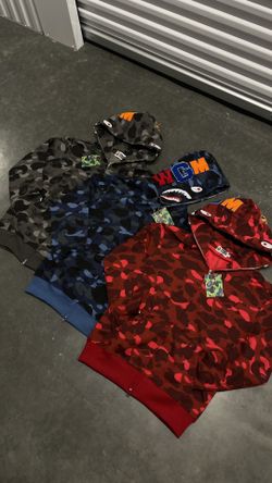 Bape Zip ups