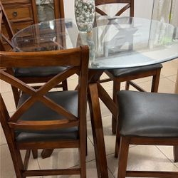 Dinner Table With 4 Chairs 