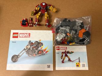 Lego marvel mech lot
