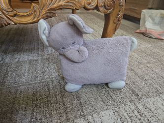 Elephant pillow 1 square foot plus head deisgn real soft