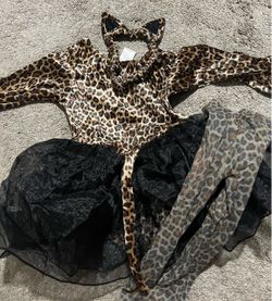 Toddler Girls Cheetah Halloween Costume