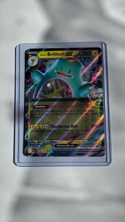 Pokemon Iono's Bellibolt EX Journey Together Double Rare 053/159