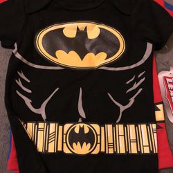 Justice League Baby 3pack Bodysuits 3-24 Months