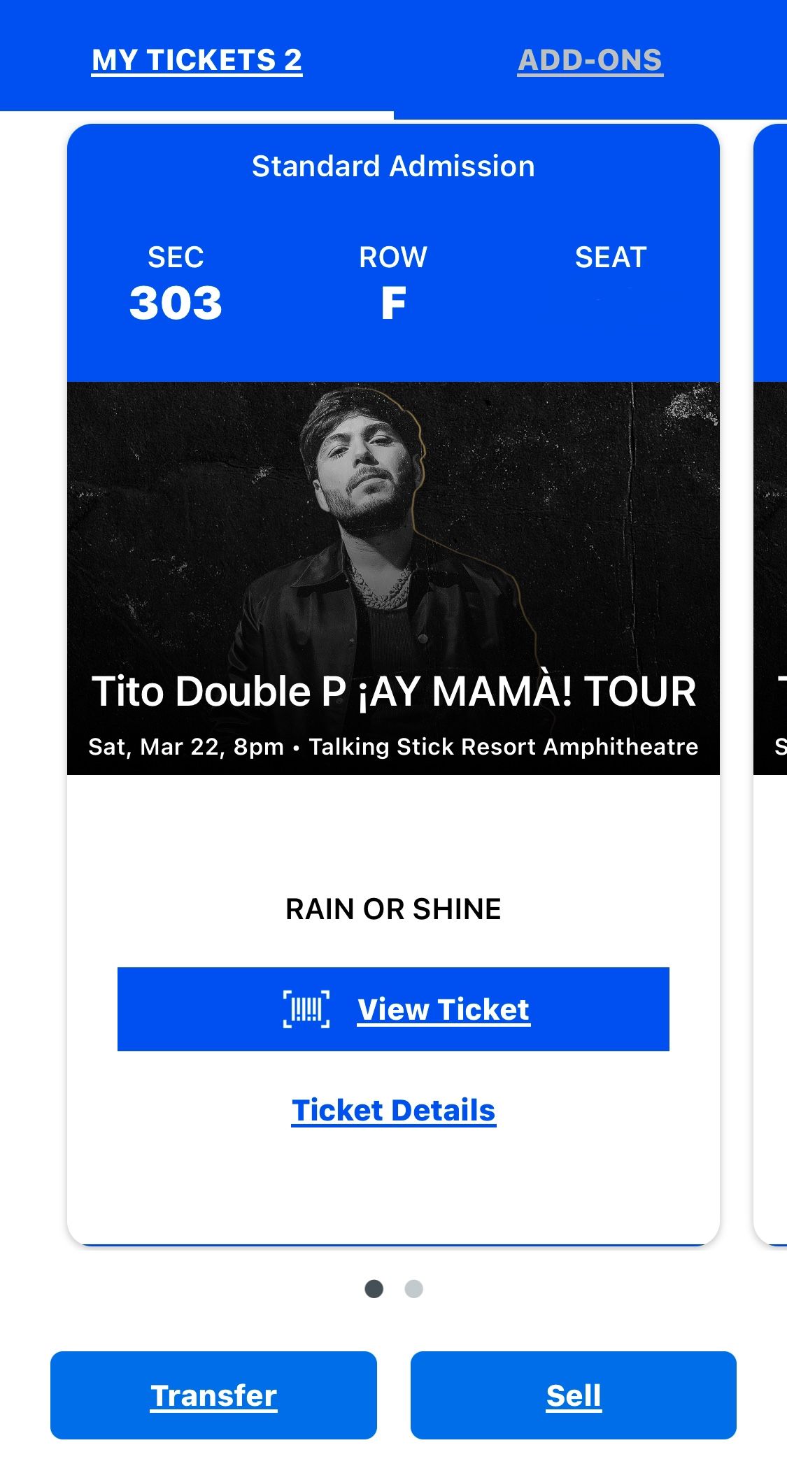 Tito Double P Tickets
