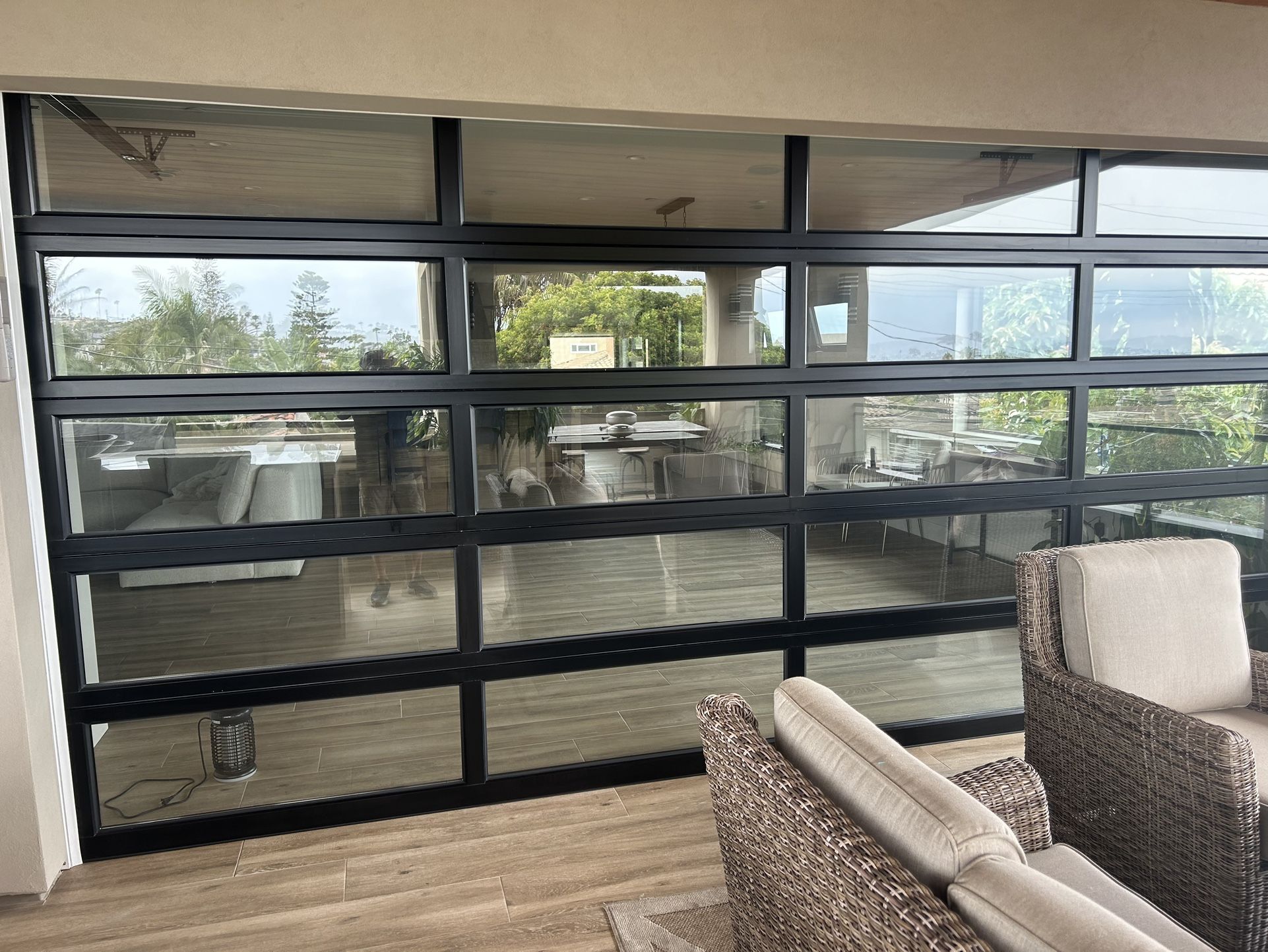 Glass Garage Door