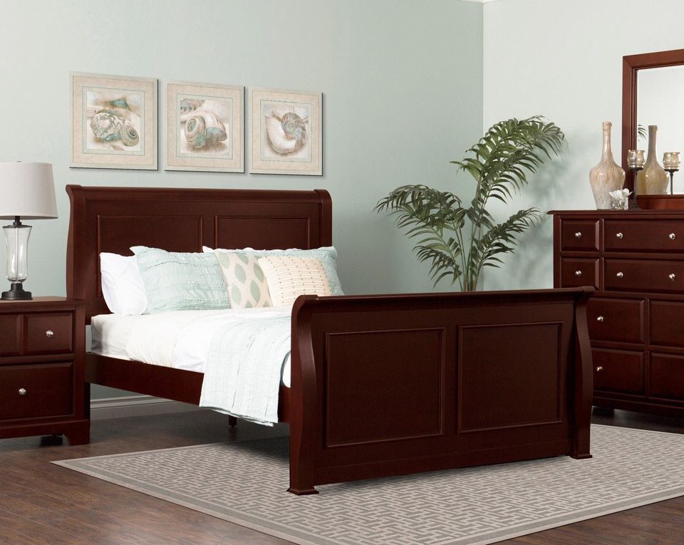 Wooden Bedroom 4 Piece Set