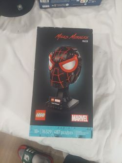 Marvel Miles Morales legos mask