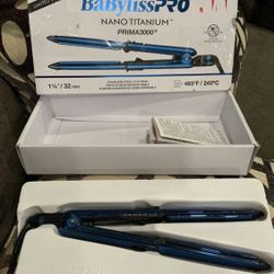 BaBylissPRO Limited Edition 1 1/4" Nano Titanium Prima3000 Ionic Hair Straighten