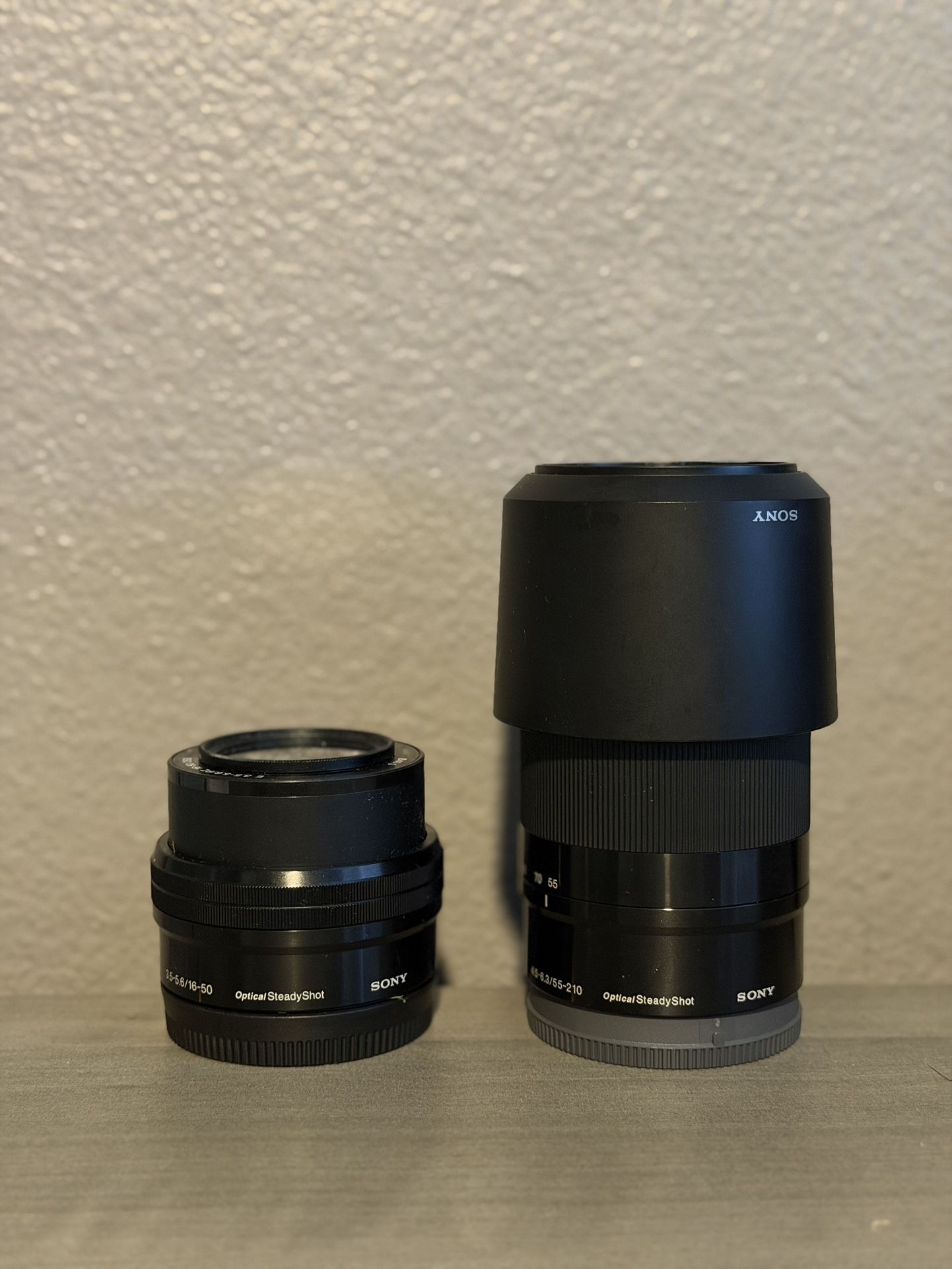 Sony 16-55 and 55-210