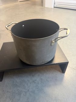 Large Aluminum Stock Pot with Handles