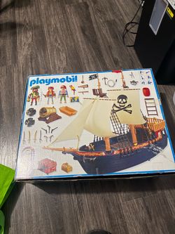 HTF play mobile set missing pieces rare pirates