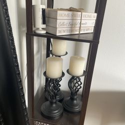 Living Room Lamp with Decors