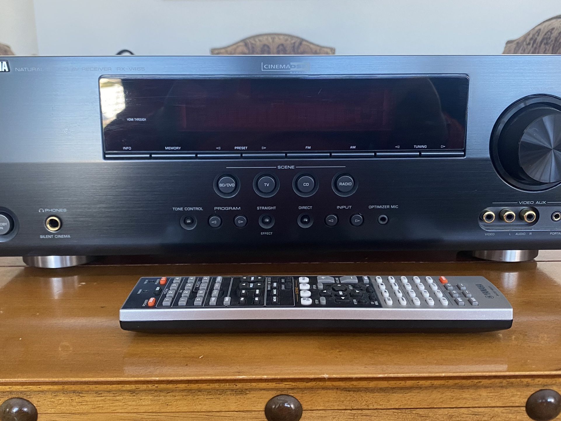 Yamaha RX-V465 5.1 Surround Sound Receiver