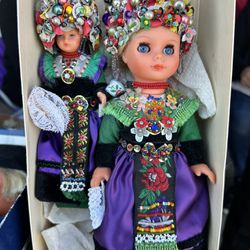 Antique German Doll Set