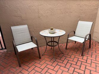 3-Piece Outdoor Patio Bistro Set