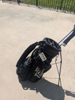 Golf Clubs and Bag