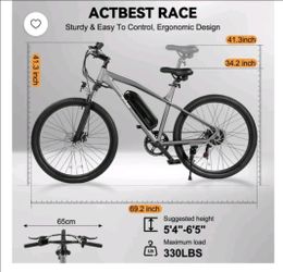 Actbest Race Electric Mountain Bike