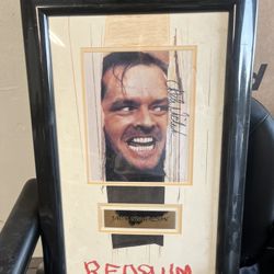 Jack Nicholson Signed