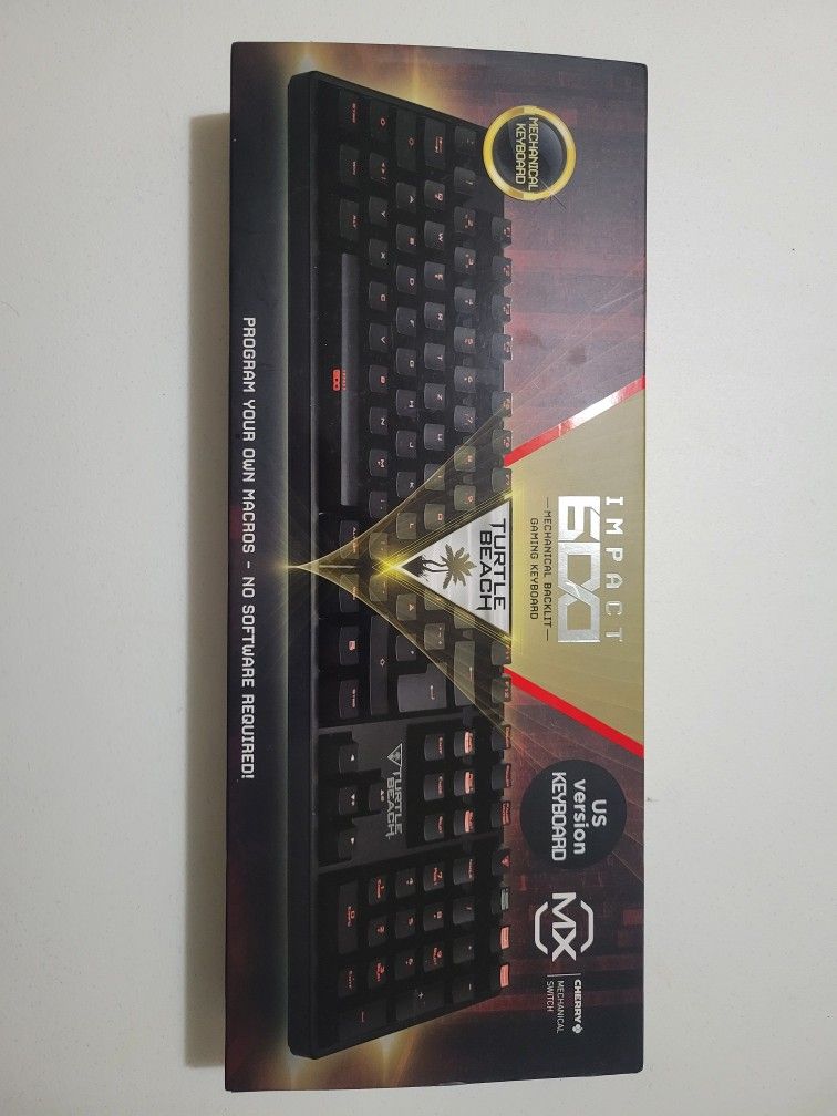 Mechanical Led Keyboard. Brown Switch. New
