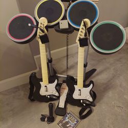 Rock Band bundle PS3 PS4 PS5 Rockband Guitar Hero