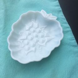 Vintage Milk Glass Dish