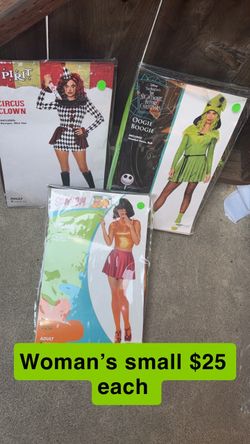 Women's Halloween Costumes Size Small