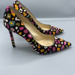 Jimmy Choo Romy Cerise Mix Pump