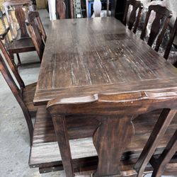 Pottery Barn Dining Table 12 Chairs W/extension