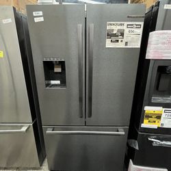 Bosch French Door Black Stainless Counter Depth Refrigerator 