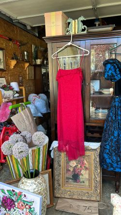 Beautiful Red Sparkly Dress