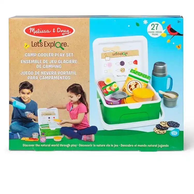 Let's Explore Camp Cooler Play Set