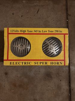 ELECTRIC SUPER HORN