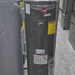 50 Gallons Electric Water Heater New 6 Year Warranty Garantia Por Escrito 