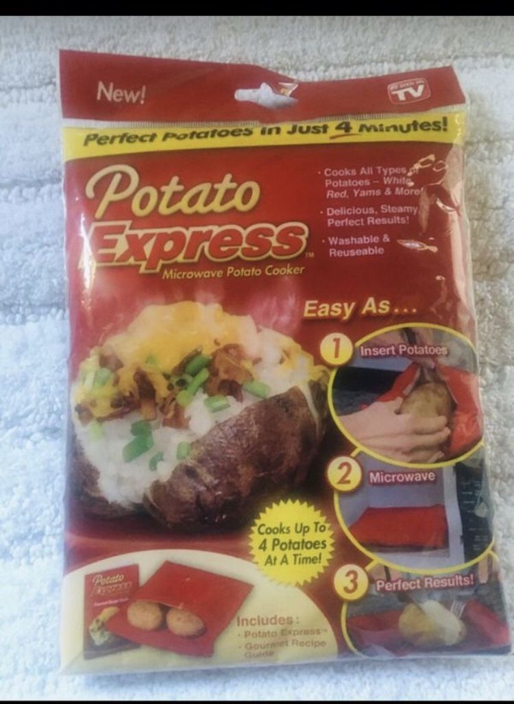 Brand new Hot Potato Microwave pouch