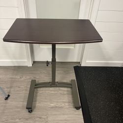 Portable Rolling Desk Adjustable
