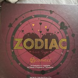 BH Cosmetics Zodiac Love Signs Eyeshadow Palette – 24 Shades + Highlighter 