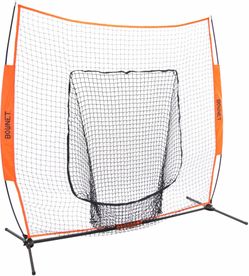 Bownet Portable Big Mouth Soft Toss Baseball Net !! Softball - bigmouth Brand New!!