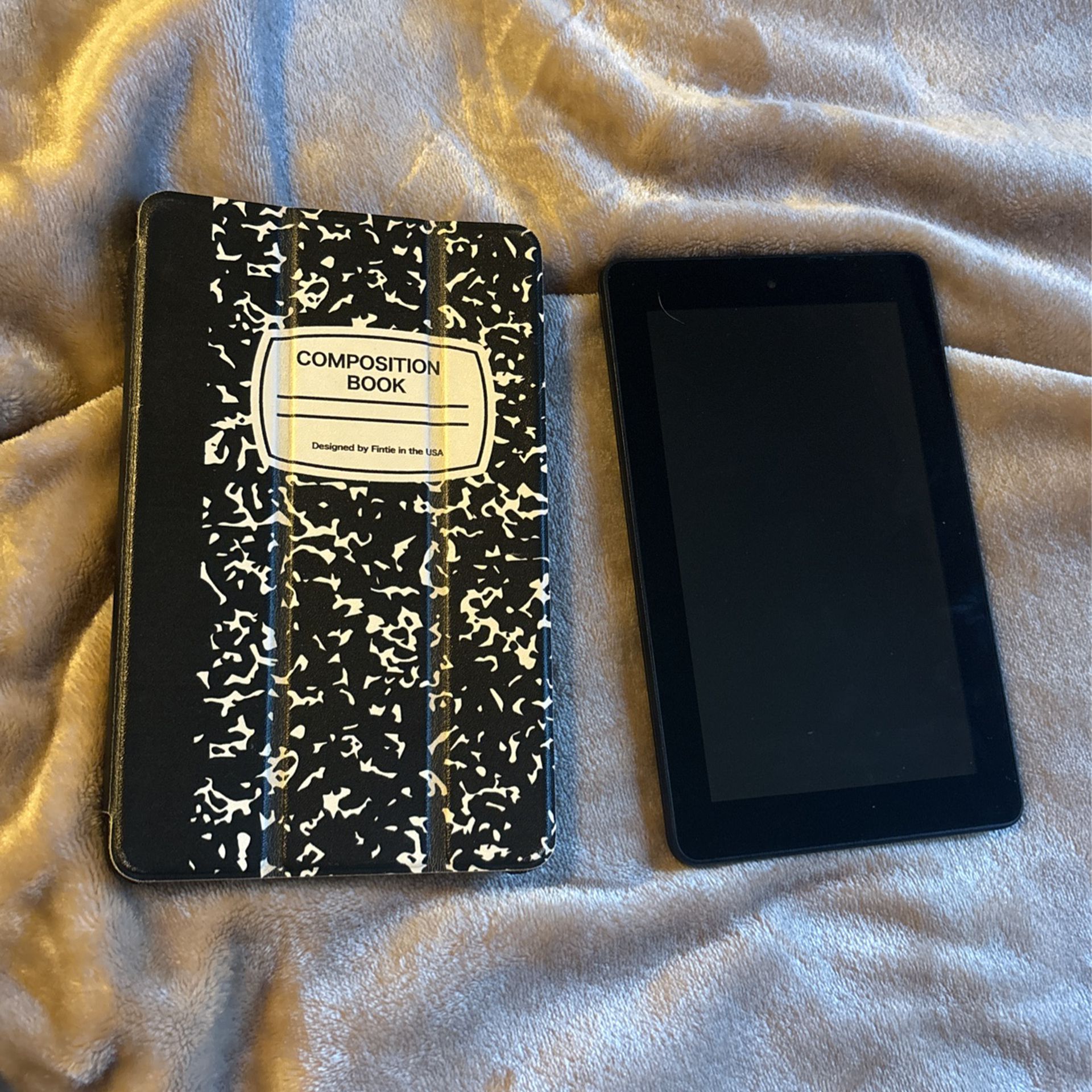 kindle fire 7 with case