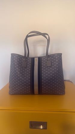 TORY BURCH Gemini Link Coated Canvas Tote