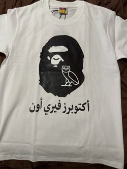 BAPE x OVO Graphic T-Shirt Size Medium