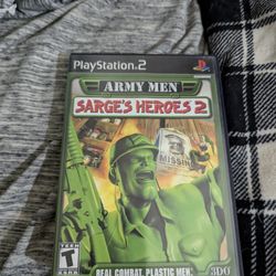 PS2-Playstation 2- Army Men: Sarge's Heroes 2