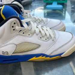 Used Air Jordan 5 Retro 2013 Laney 