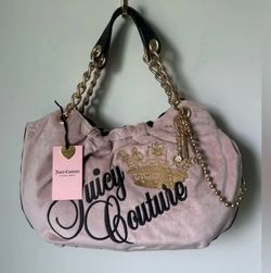 Viral Juicy Couture Pink Key Four Satchel & wallet!