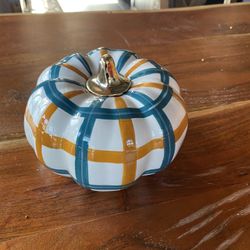 Small Glass Pumpkin