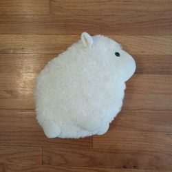 Fluffy White Plush Sheep Toy